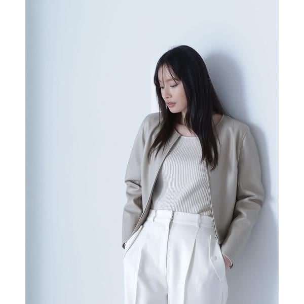 ダブルブレストハーフコート | ナチュラルビューティー