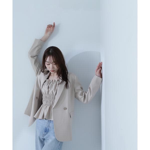 ライトダブルジャケット | ナチュラルビューティーベーシック