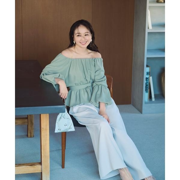 ワイドストレートデニムパンツ 24SS | ナチュラルビューティー ワイドストレートデニムパンツ 24SS | ナチュラルビューティー