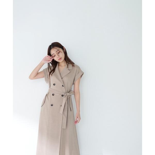 NATURAL BEAUTY BASIC ベルテッドトレンチワンピース NATURAL BEAUTY BASIC｜ベルテッドトレンチワンピース | Rakuten