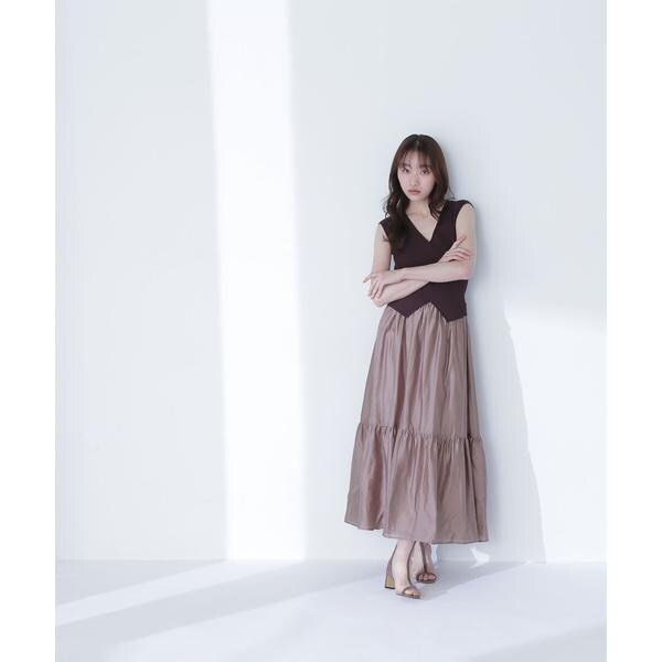 カシュクールドッキングワンピース | ナチュラルビューティー