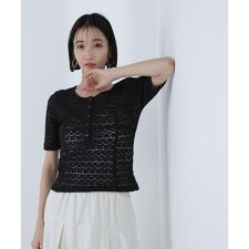 ヘンリーネックレーストップス