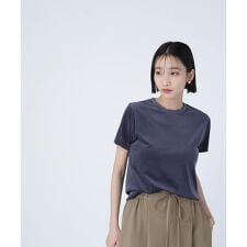 ベロアTシャツ | ナチュラルビューティーベーシック(NATURAL BEAUTY BASIC)