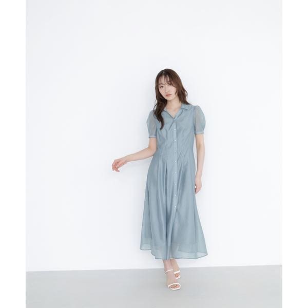 シャツワンピース ベルテッドポケットシャツワンピース 未使用☆ ベルテッドポケットシャツワンピース - メルカリ