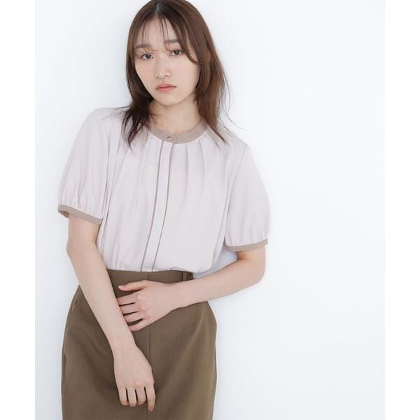 NBB フロントフリルブラウス フロントフリルブラウス 24AW | ナチュラルビューティー