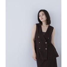 メッシュレース SETUP ジレ