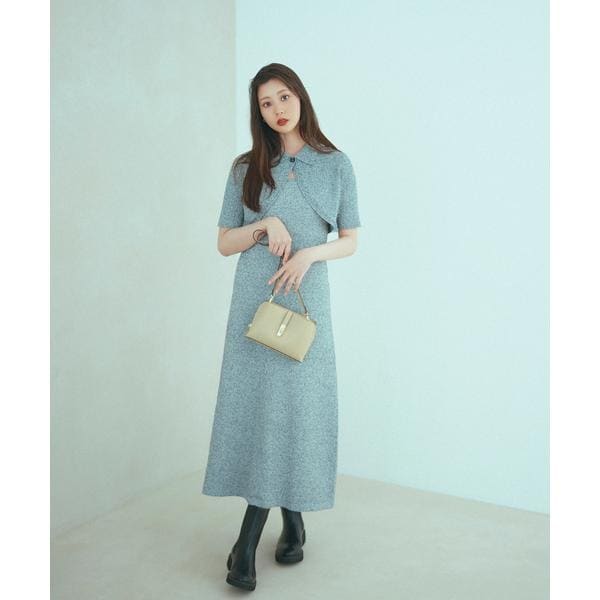 【新品】ナチュラルビューティーベーシック　シアードットシャーリングワンピース シアードットシャーリングワンピース | NATURAL BEAUTY BASIC