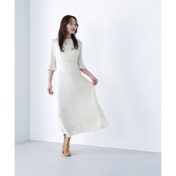 レースフレアワンピース | ナチュラルビューティーベーシック(NATURAL