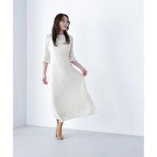 レースフレアワンピース
