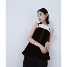 ナチュラルビューティーベーシック(NATURAL BEAUTY BASIC)のベルベットキャミビスチェ