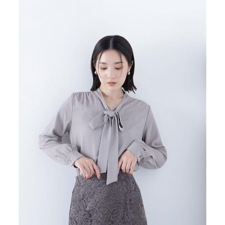#ボウタイブラウス