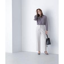 スリムストレートパンツ | ナチュラルビューティーベーシック(NATURAL BEAUTY BASIC)