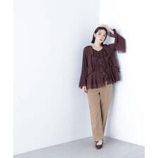 スリムストレートパンツ | ナチュラルビューティーベーシック(NATURAL BEAUTY BASIC)