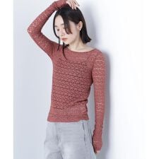 ナチュラルビューティーベーシック(NATURAL BEAUTY BASIC)のストレッチレーストップス