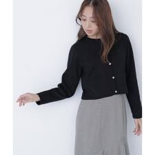 ナチュラルビューティーベーシック(NATURAL BEAUTY BASIC)のシルクブレンドカーディガン