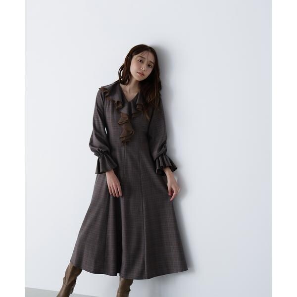 NATURAL BEAUTY BASIC ラッフルフリルワンピース ラッフルフリルワンピース | ナチュラルビューティーベーシック