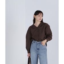 Vネックフォルムブラウス