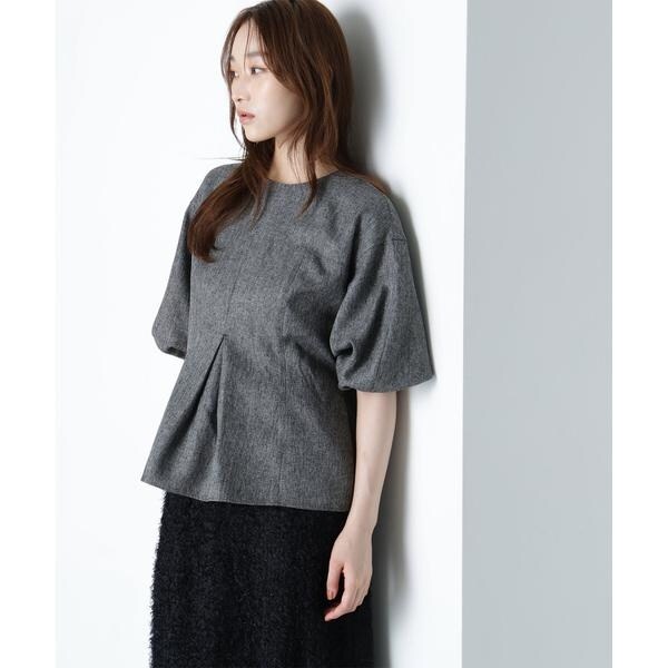 NBB フロントフリルブラウス フロントフリルブラウス 24AW | ナチュラルビューティー