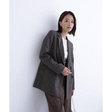 シャークスキン SETUPダブルブレストジャケット