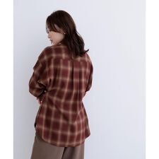 2wayチェックシャツ