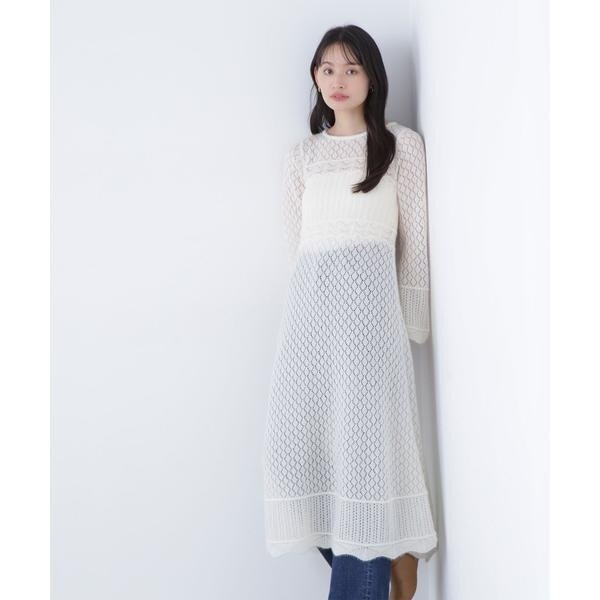 サンリオコラボ】ビッグクレリックカラー5分袖ワンピース