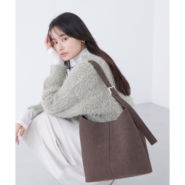 スウェードコンビワンショルダーバッグ | ナチュラルビューティー