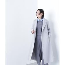 テーラーベルテッドロングコート