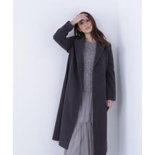 ナチュラルビューティーベーシック(NATURAL BEAUTY BASIC)のテーラーベルテッドロングコート