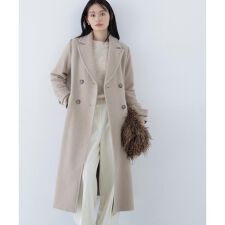 ナチュラルビューティーベーシック(NATURAL BEAUTY BASIC)のビッグカラーダブルチェスターコート