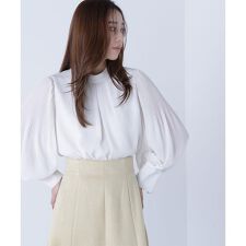 楊柳プリーツブラウス