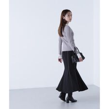 ステッチタックマーメイドスカート