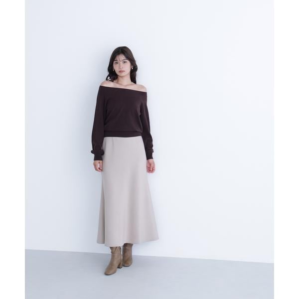 新品 NATURAL BEAUTY BASIC ロゼットリーフジャガードスカート ロゼットリーフジャガードスカート | ナチュラルビューティー