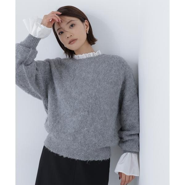 CELFORD（セルフォード）チャームポケットカーディガン　グレー チャームポケットカーディガン(カーディガン)｜TOPS（トップス