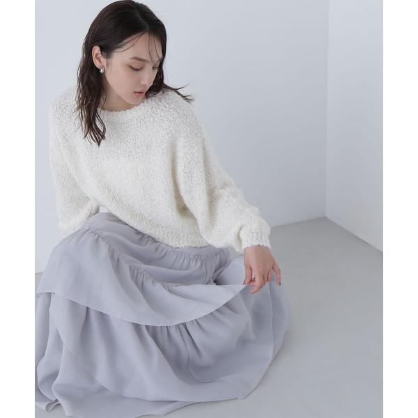 ◉新品タグ付き◉Spick&spanボイルティアードスカート　38 HYU 100/ボイルティアードスカート | スピック＆スパン(Spick