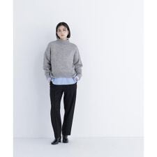 裏起毛イージーテーパードパンツ