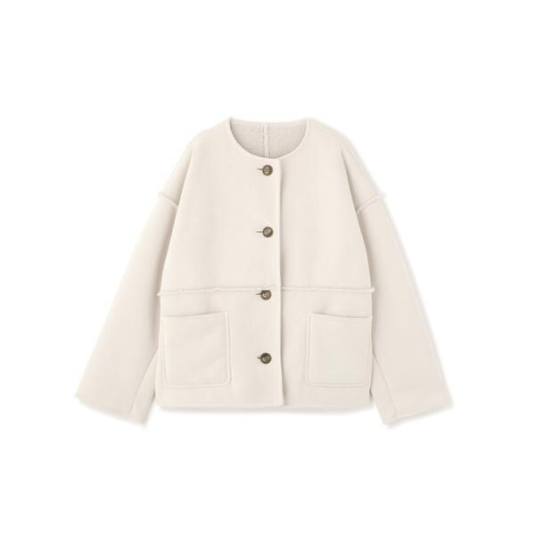 リバーシブルフェイクスウェードコート | ナチュラルビューティー