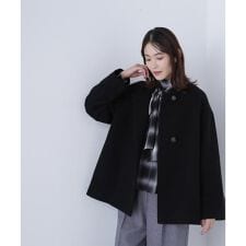 ナチュラルビューティーベーシック(NATURAL BEAUTY BASIC)の毎日に“ちょうどいい”カシミヤ混コート