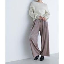 ベロアイージーパンツ