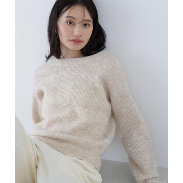 アルパカ混フリルニット | スピック＆スパン(Spick and Span) | マルイ