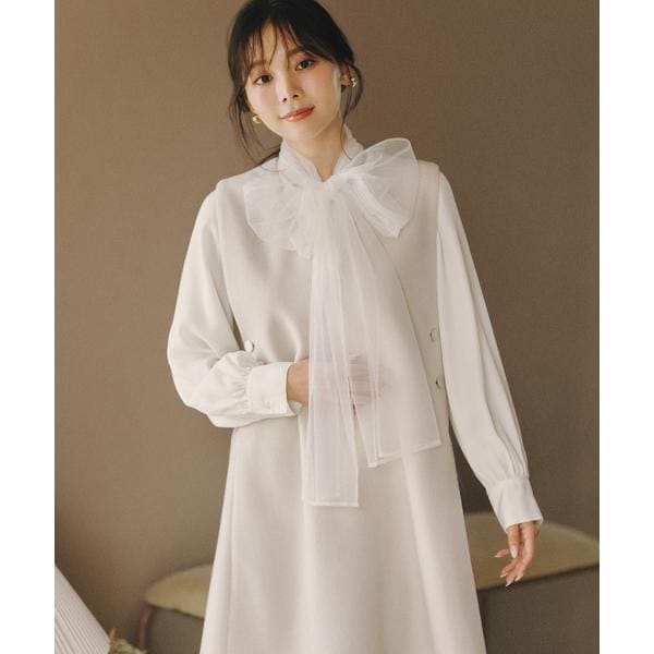 ギャザーデザインキャミワンピース | ナチュラルビューティー