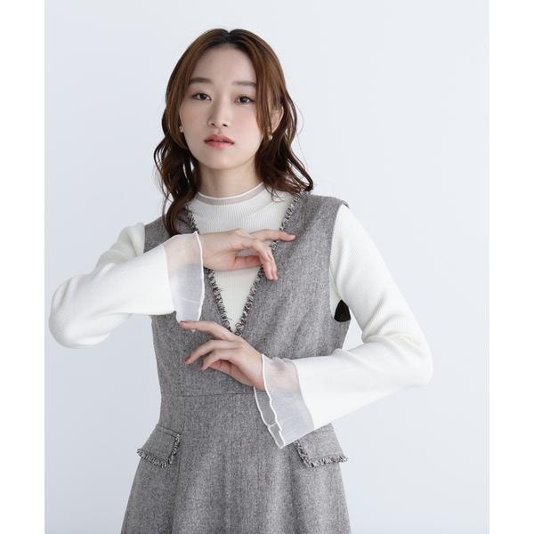 総針ベーシックシリーズFW＞モックネック | ナチュラルビューティー