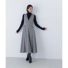 ナチュラルビューティーベーシック(NATURAL BEAUTY BASIC)のツイーディーフリンジジャンスカ