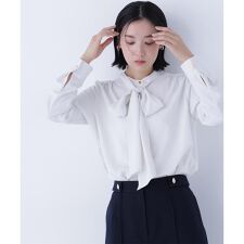 2wayリボンボウブラウス