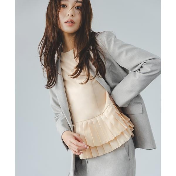 ワンダフルワールド リバイバル ブラウス 少々難あり オレンジ系