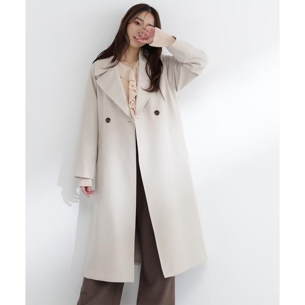 ビッグカラーダブルチェスターコート 24AW | ナチュラルビューティー