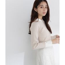 襟付リブベーシックニット