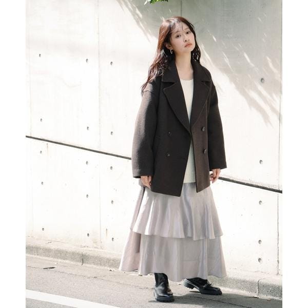 25秋冬新作＞3Dフラワーティアードスカート | ランダ(RANDA) | マルイ