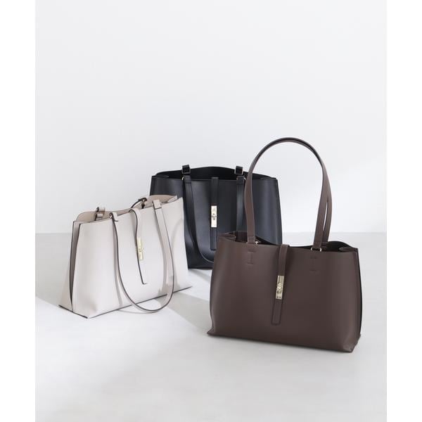 NATURAL BEAUTY BASIC エブリデイラージトートバッグ ベージュ ナチュラルビューティーベーシック NATURAL BEAUTY BASIC エブリデイ