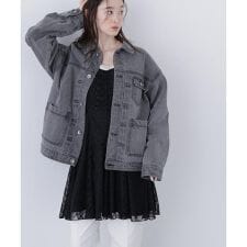 〈N.〉オーバーデニムブルゾン