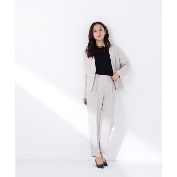 NATURAL BEAUTY BASIC ドビーツイル SETUP ドビーツイル SETUP テーパードパンツ | ナチュラルビューティー